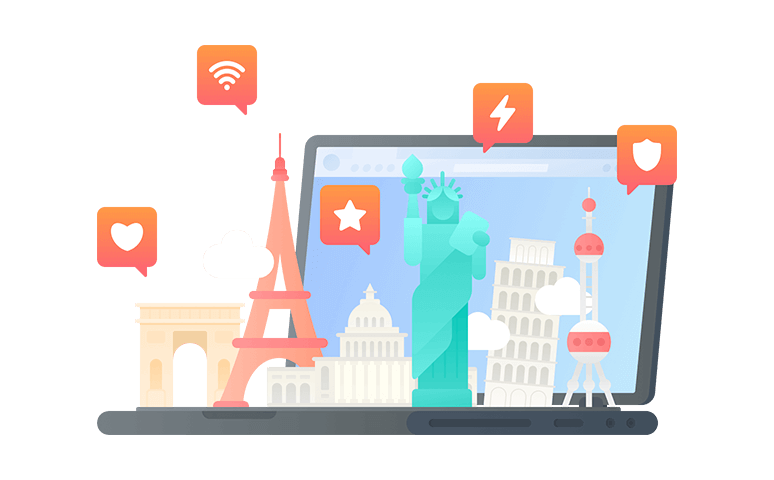 代理天眼查的回国加速器 - 海龟VPN